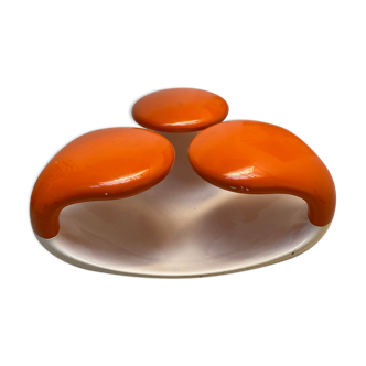 Vintage resin bench 1970