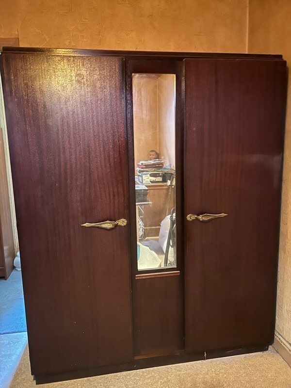 Vintage wardrobe from the 1950s