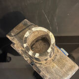 Brutalist ceramic sculpture by the artist Olisch.