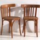 Antique bentwood chairs in Thonet style – Central Europe, circa 1930 #4 – Set of 4 pieces