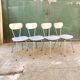 Set of 4 chairs in formica
