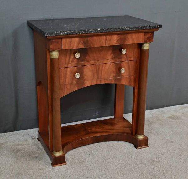 Petite Commode Chiffonnière en Acajou, style Empire – 1ère partie XXe