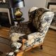 Louis IV armchair - Prelle silk factory