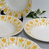 6 assiettes Lys Diguoin Sarreguemines