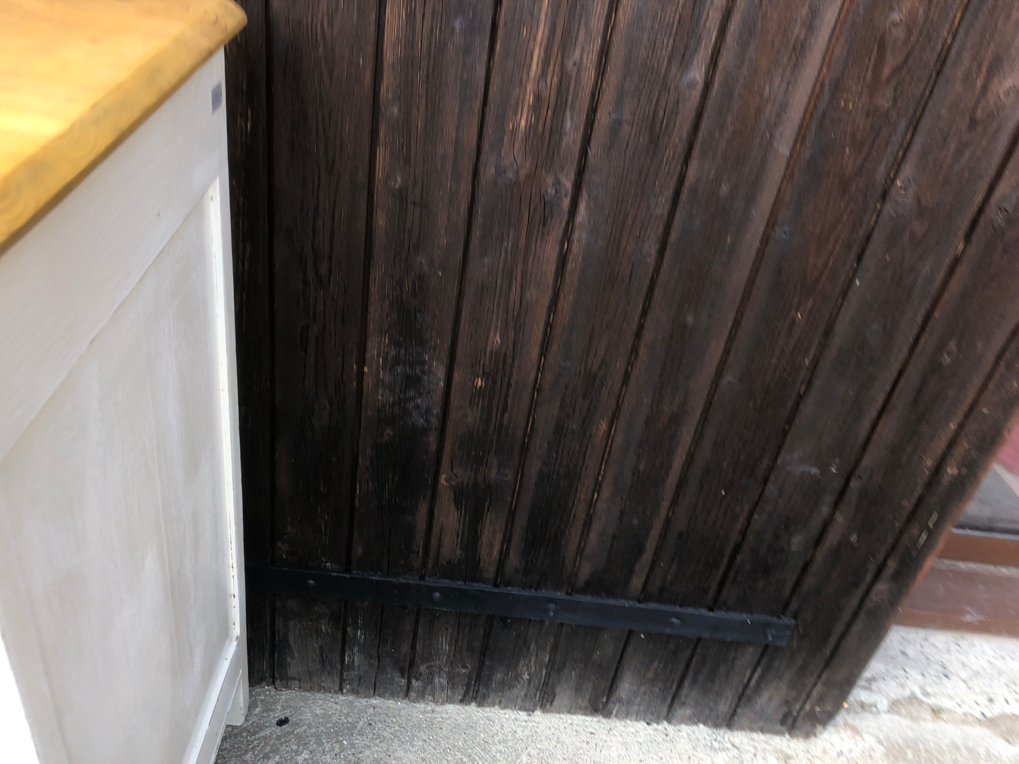 Parisian buffet patinated