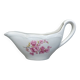 Saucière en porcelaine de la faïencerie de Gien modèle "fleurs de pêcher"
