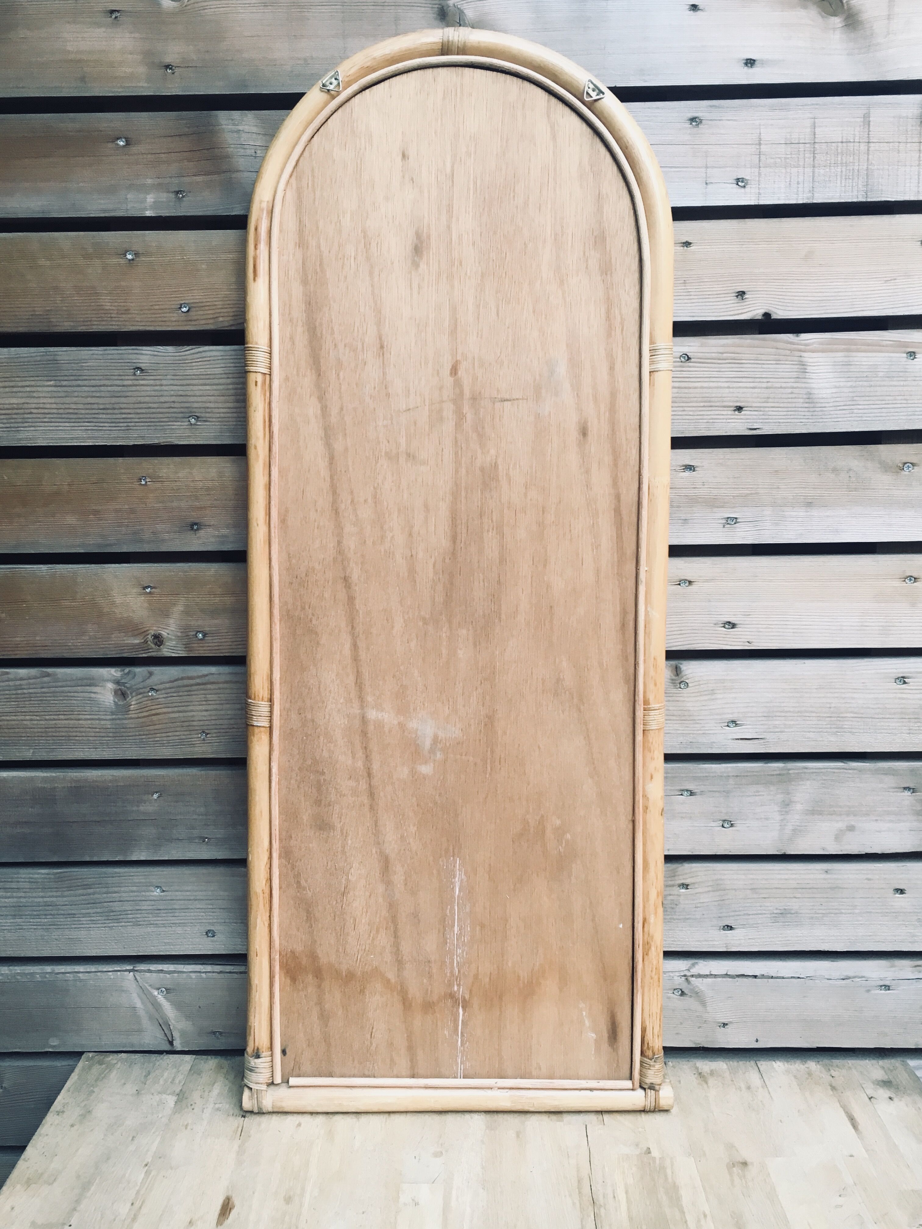 Bamboo arcade mirror 38x96cm