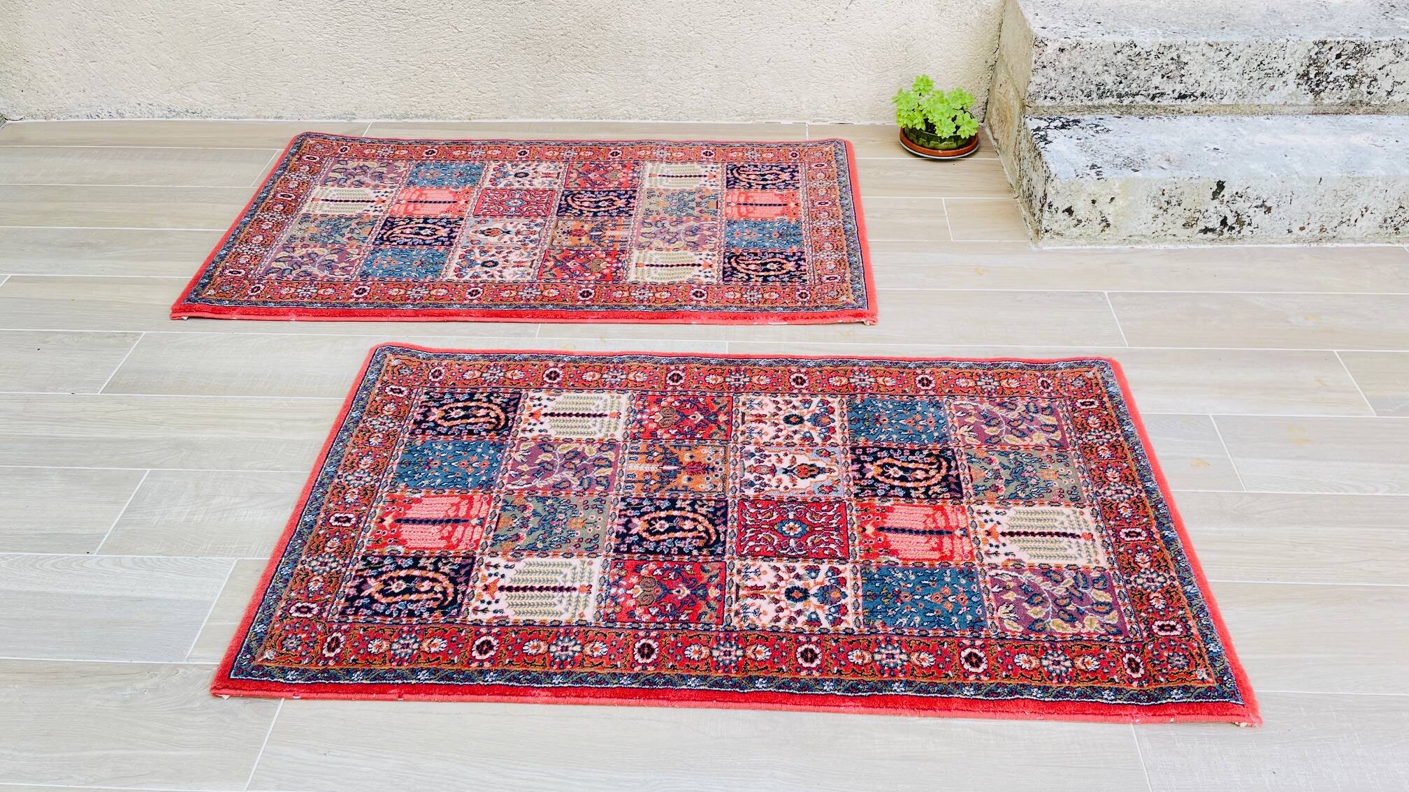 Pair of Vintage Rugs, Art Deco Inspiration