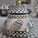 Art ceramic coffee/tea service by linda hojem (1999) - 10 pieces