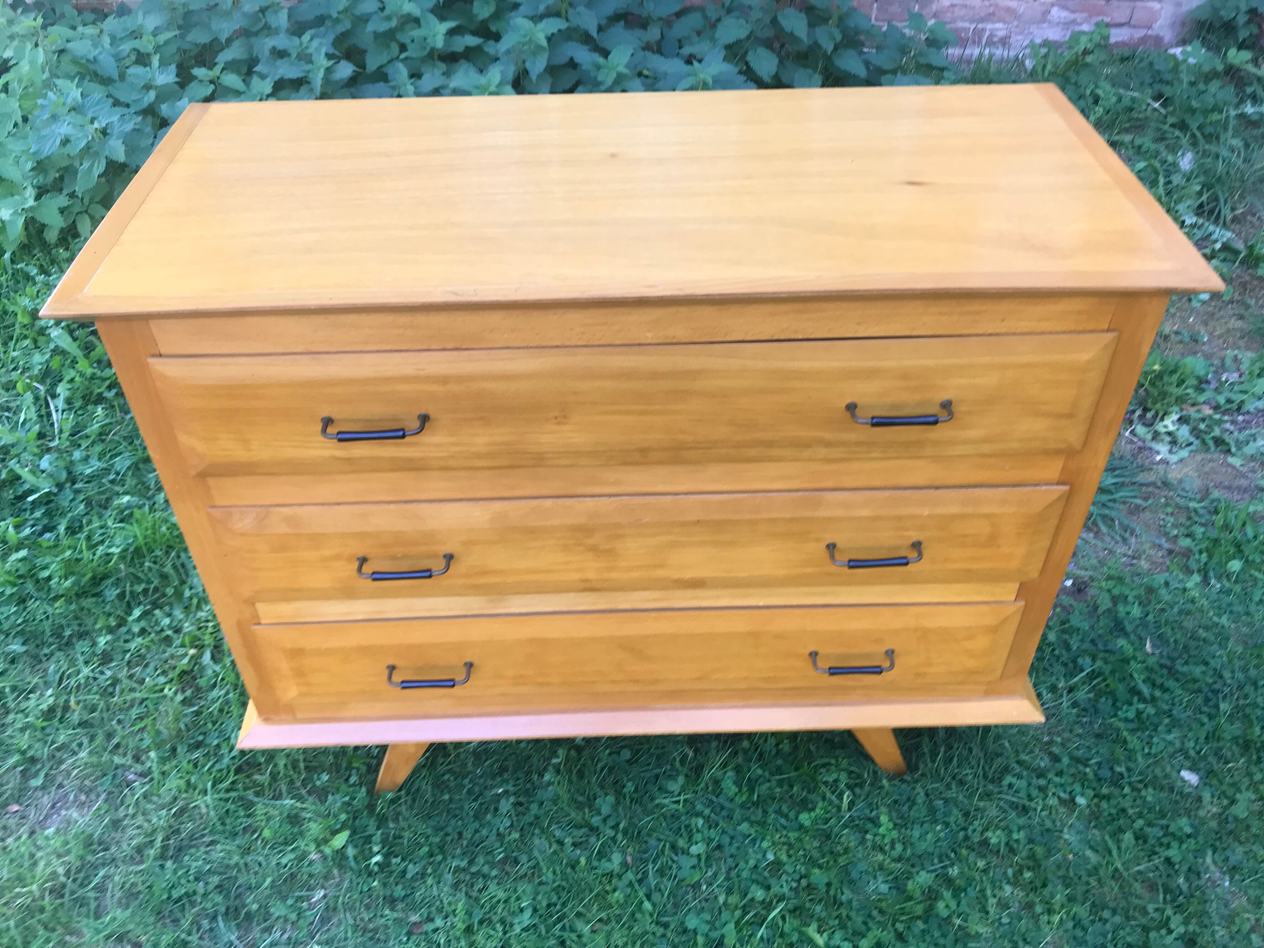 Commode vintage chêne