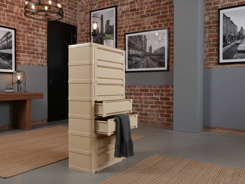Système de rangement modulaire Kartell 4963 par Olaf Von Bohr années 1970