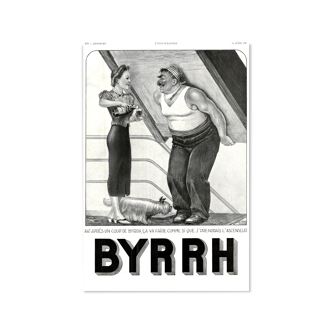 Vintage poster 30s BYRRH