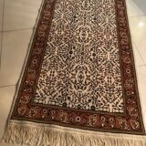 Hand-knotted Tunisian wool rug
