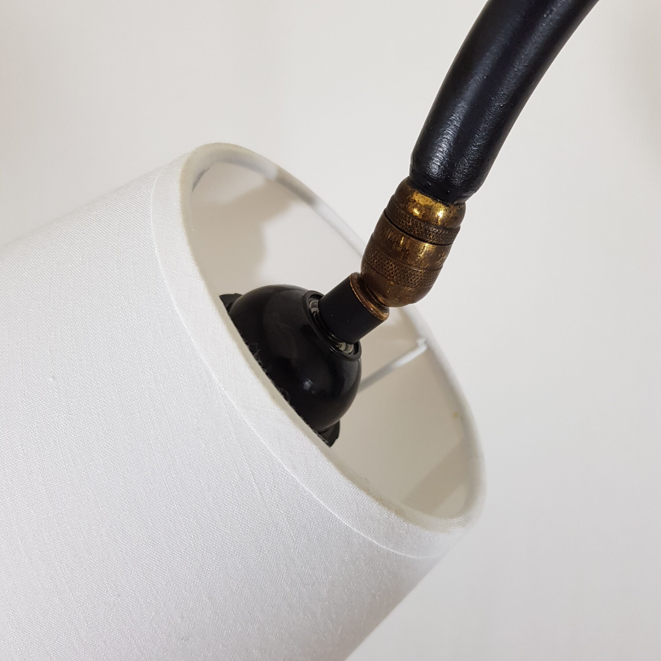 Lamppost with a tablet