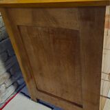 Solid walnut chest of drawers from the 1960s.