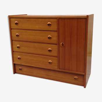 Scandinavian dresser 5 drawers - 101x82