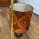 Vintage lamp with retro shade