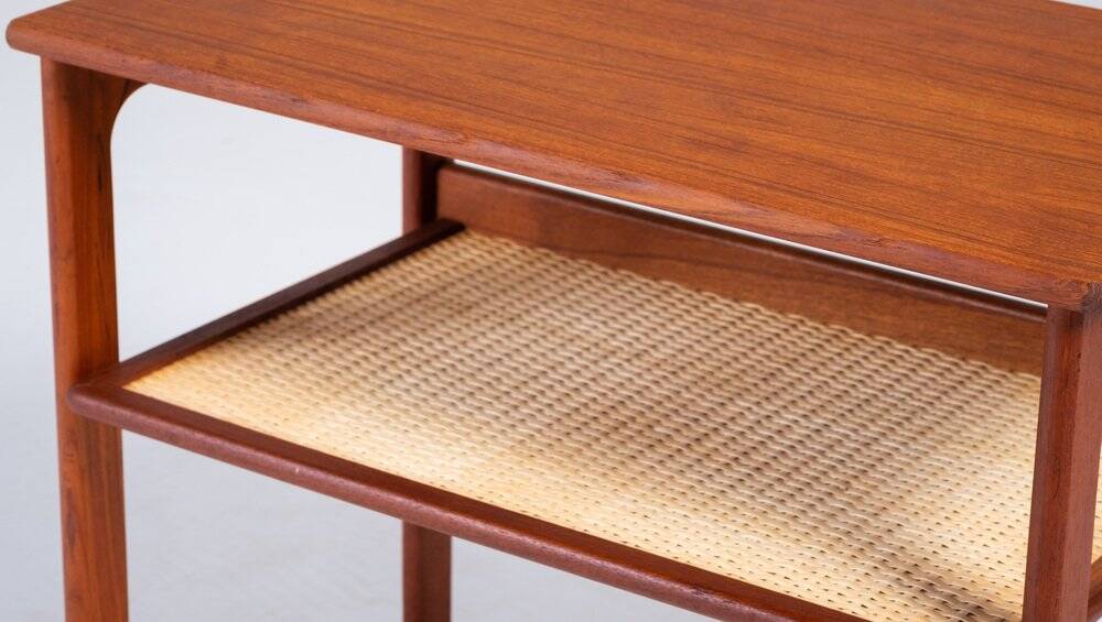 Nest of Teak Tables by Johannes Andersen for CFC Silkeborg, Denmark, 1950s, Set of 3