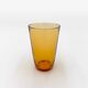 Vereco amber orangeade glasses