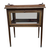 Glass tea table with its tray