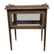 Glass tea table with its tray