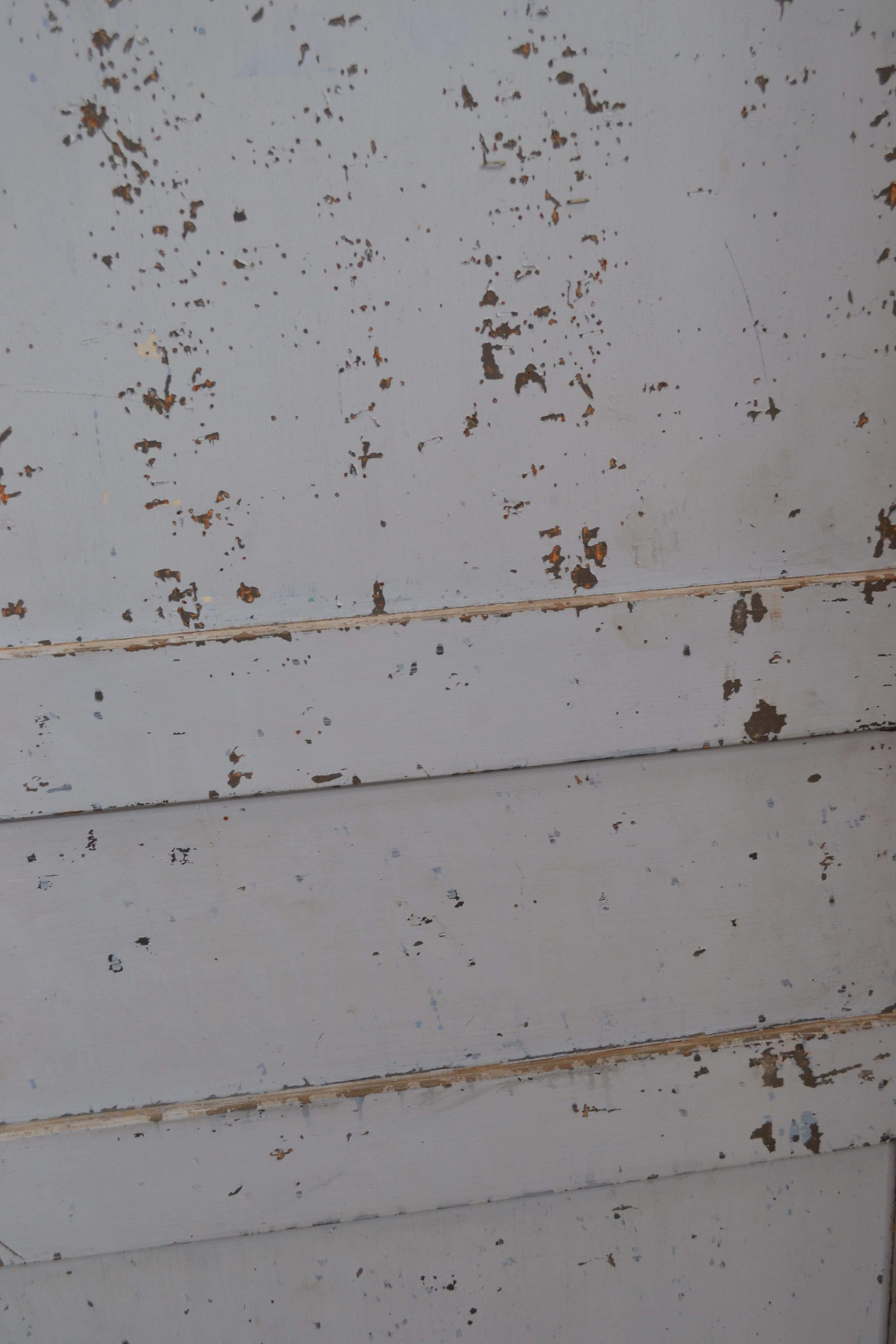 Workshop blue weathered wood furniture