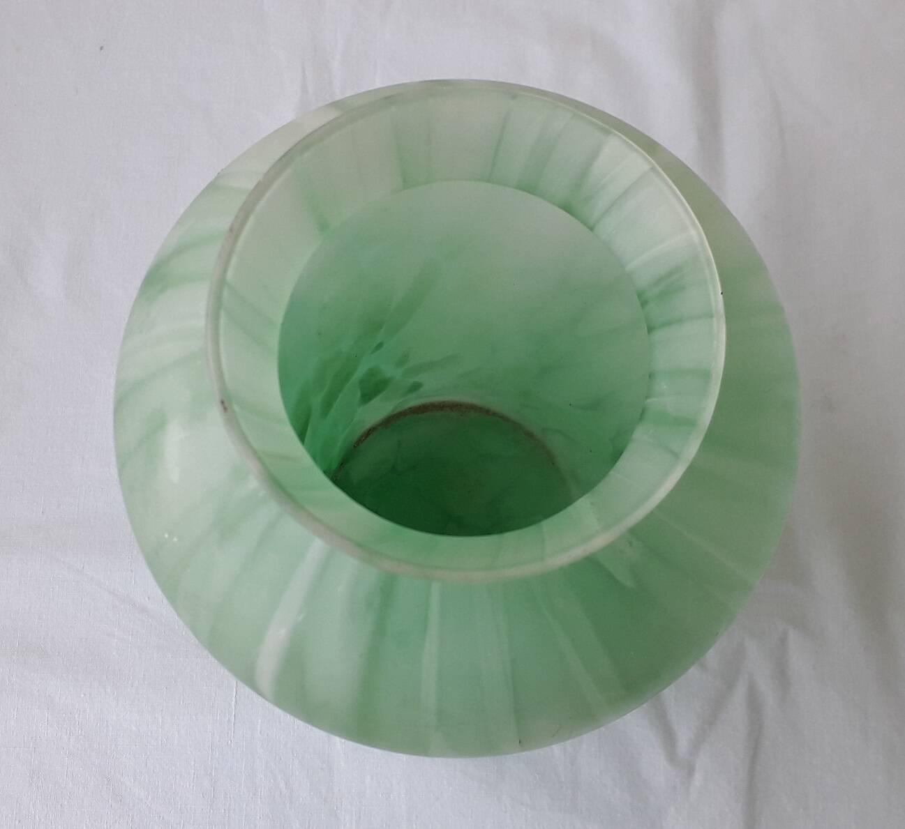 Clichy style glass vase