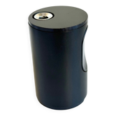 Black Metal Table lighter T2 AM designed by Dieter Rams for BRAUN AG V