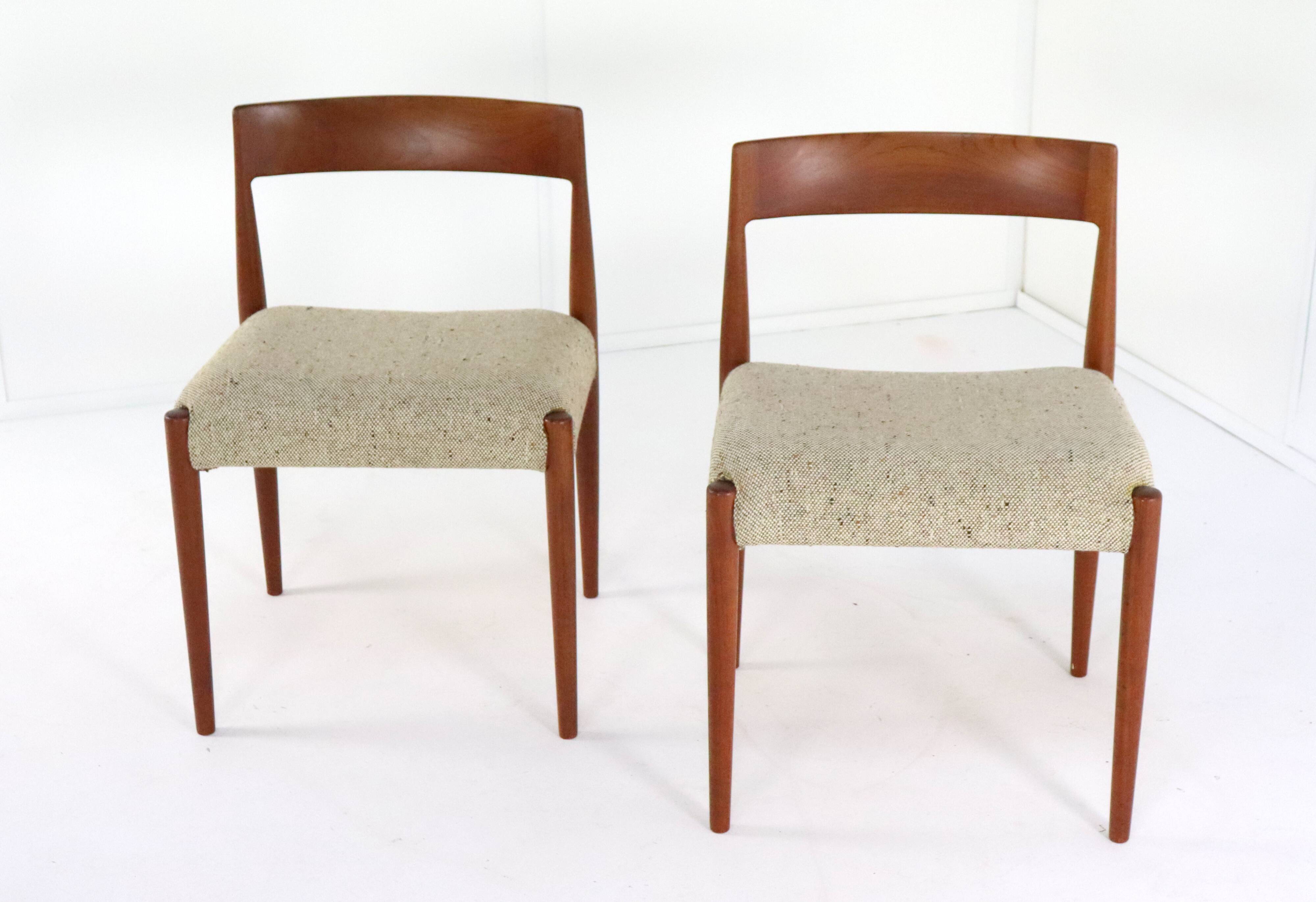 Set van 2 Kai Kristiansen voor Fritz Hanzen 4110 stoelen