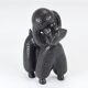 Charming Poodle Figurine Sculpture by Leopold Anzengruber, Austria, 1950s