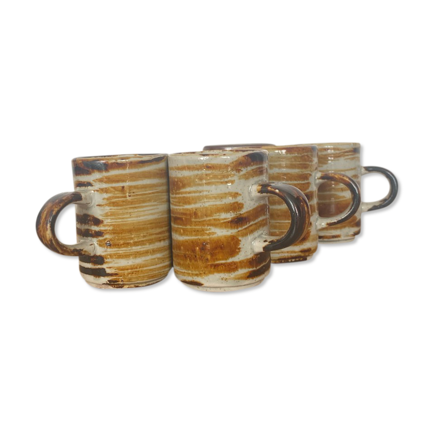 Stoneware coffee cups
