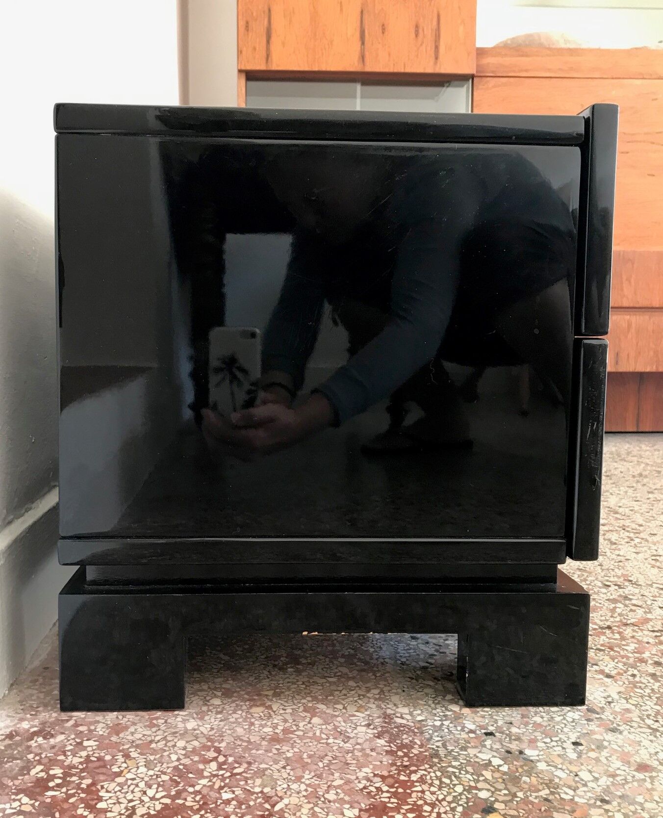 Last wood bedside tables