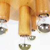 Vintage 1970's old stock 'Japandi' style ceiling light