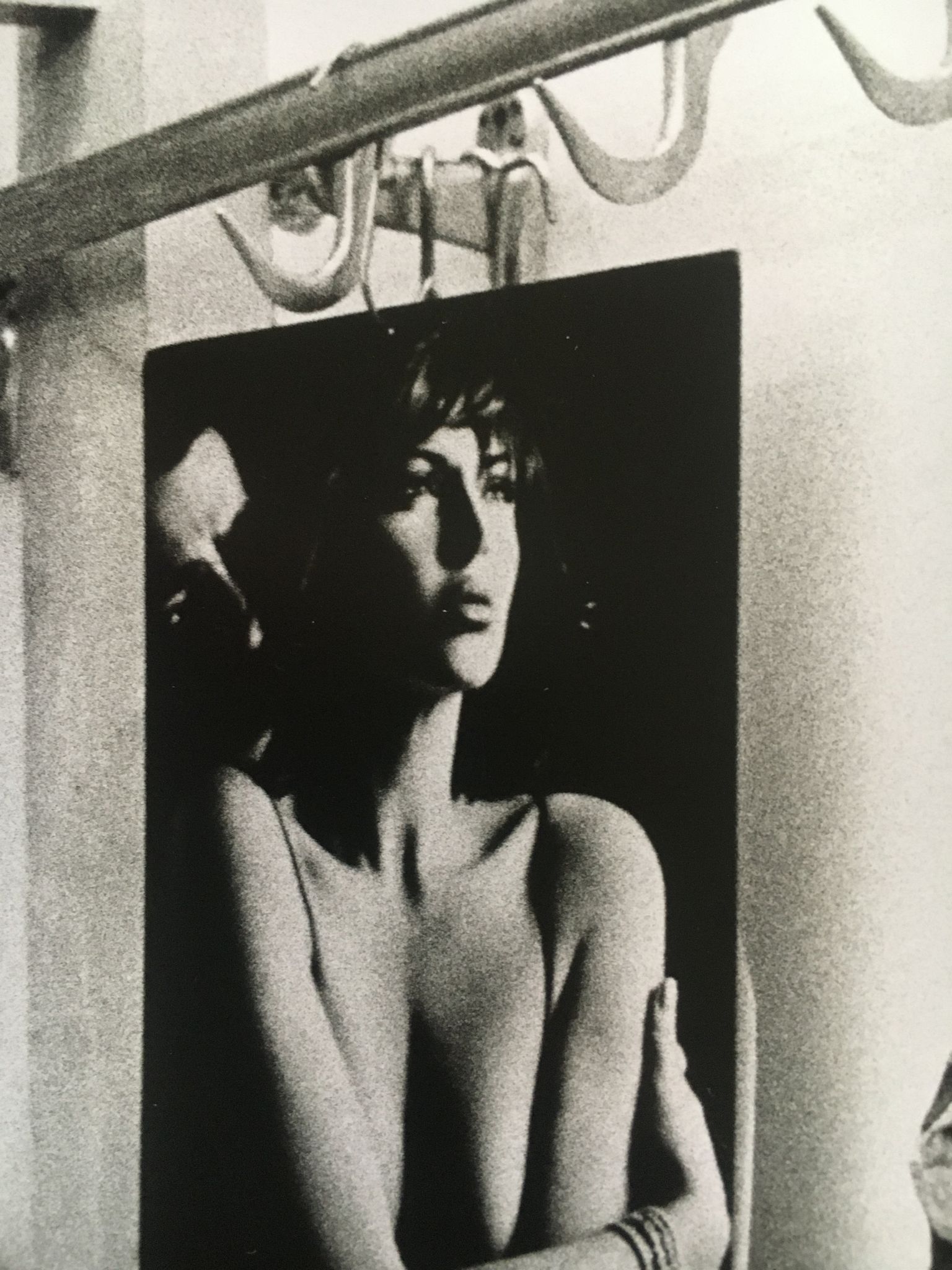 Draw Italy 90s - Female nude in a butcher shop