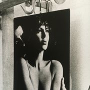 Draw Italy 90s - Female nude in a butcher shop