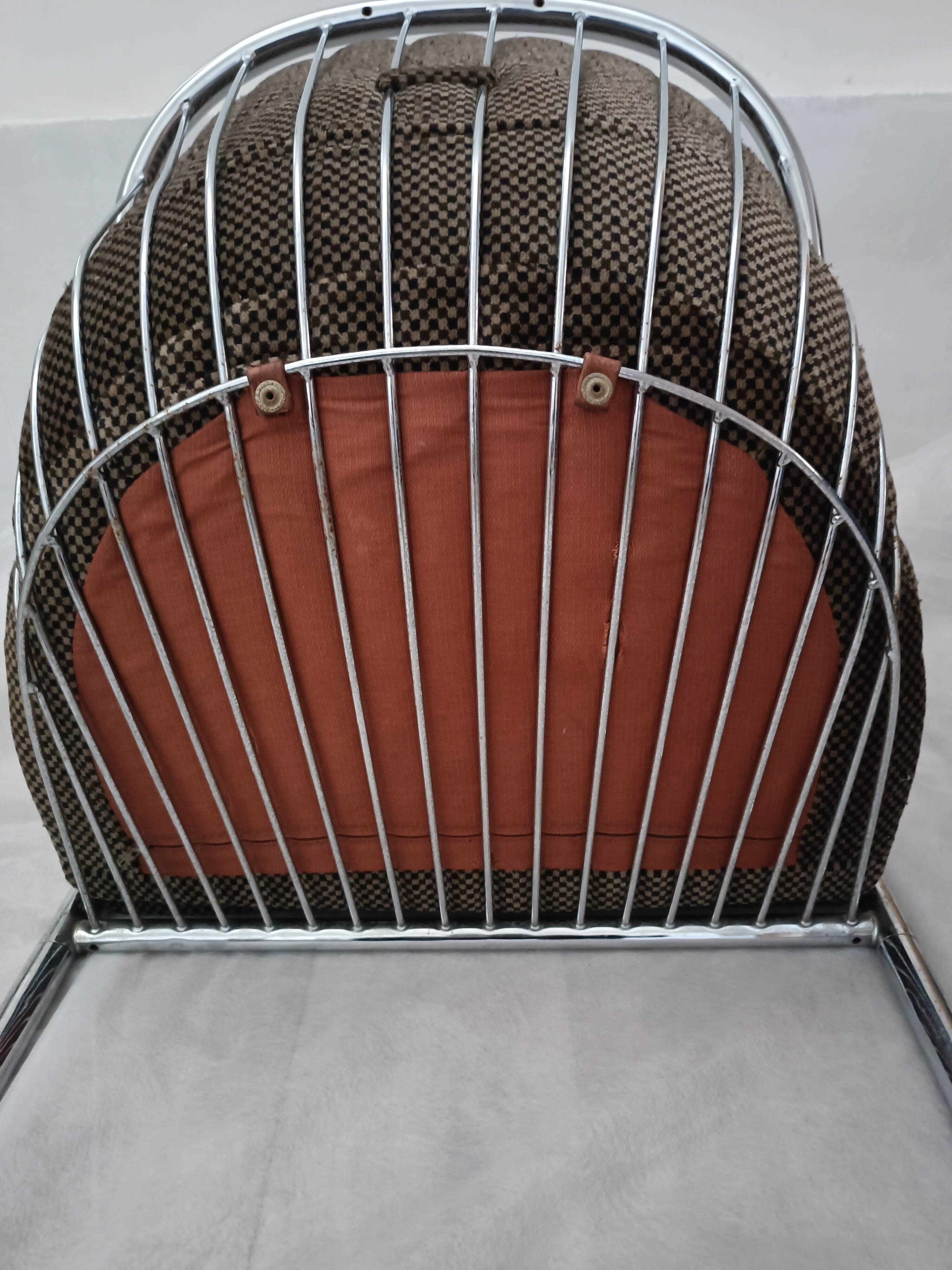 Cantilever chairs Series S by Gastone Rinaldi for Rima 1970s