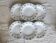 6 vintage earthenware breakfast plates