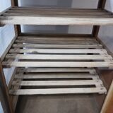 Ancien garde manger en bois hauteur 63cm