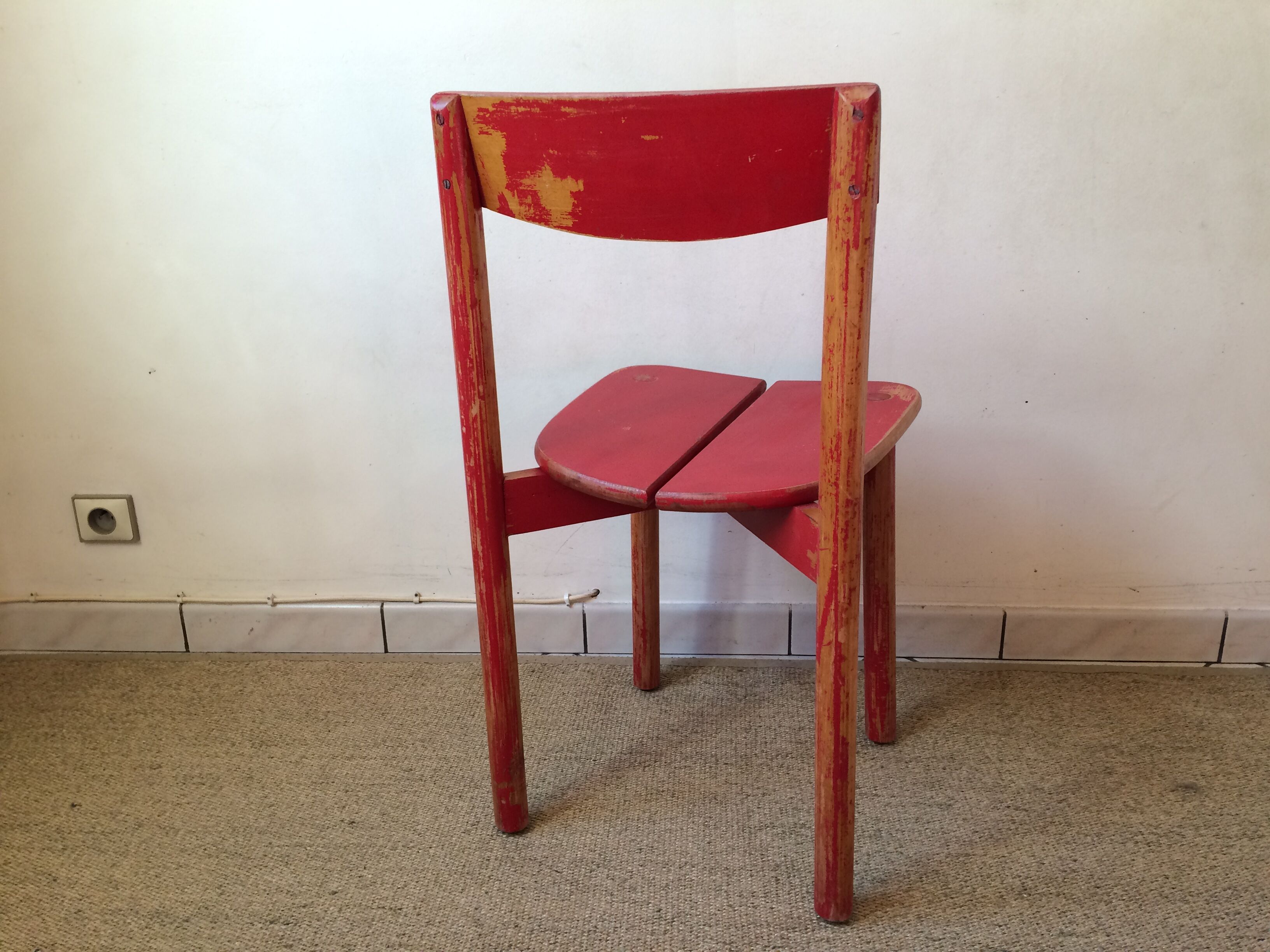 Grain of coffee design chair Pierre Gautier Delaye 60s