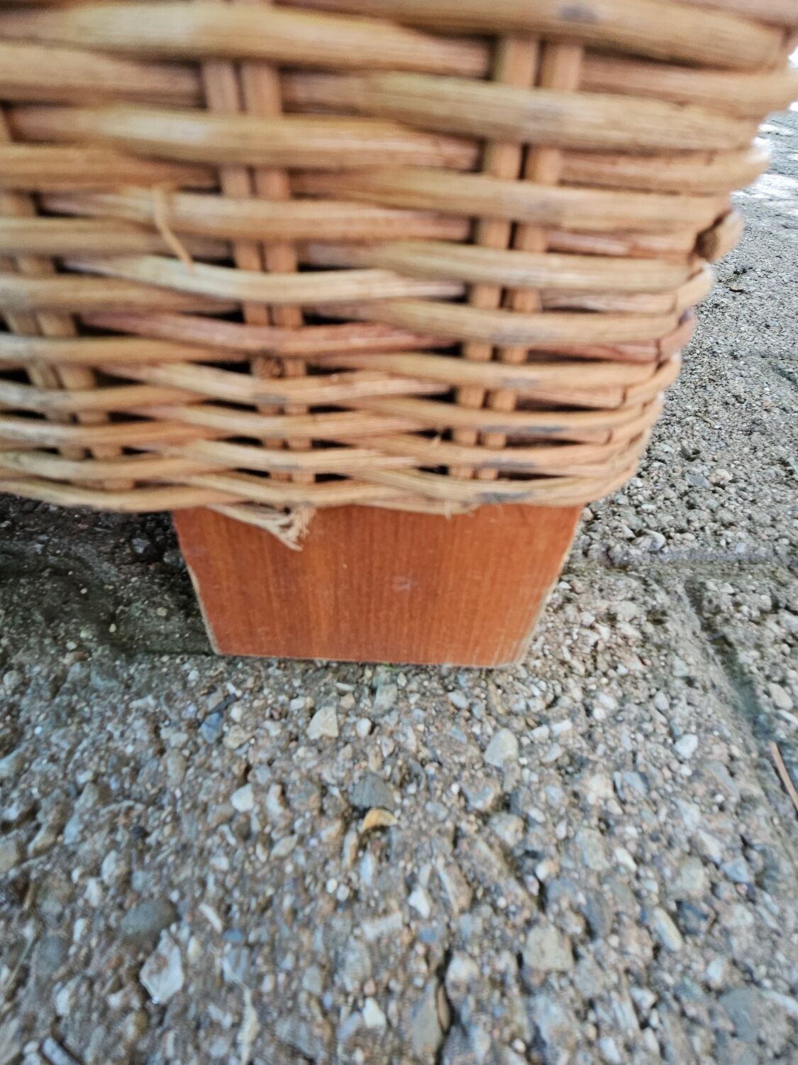 Wicker sofa