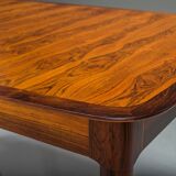 Mid-century modern rosewood dining table from Lübke, 1960s