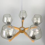 Chandelier from Drevo Humpolec, Czechoslovakia, 1970
