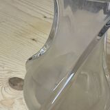 Baccarat twisted crystal vase