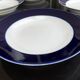 6 assiettes creuses en porcelaine