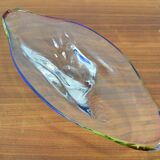 Mid -Century Glass Bowl/Bohemia Glass, 1960´s
