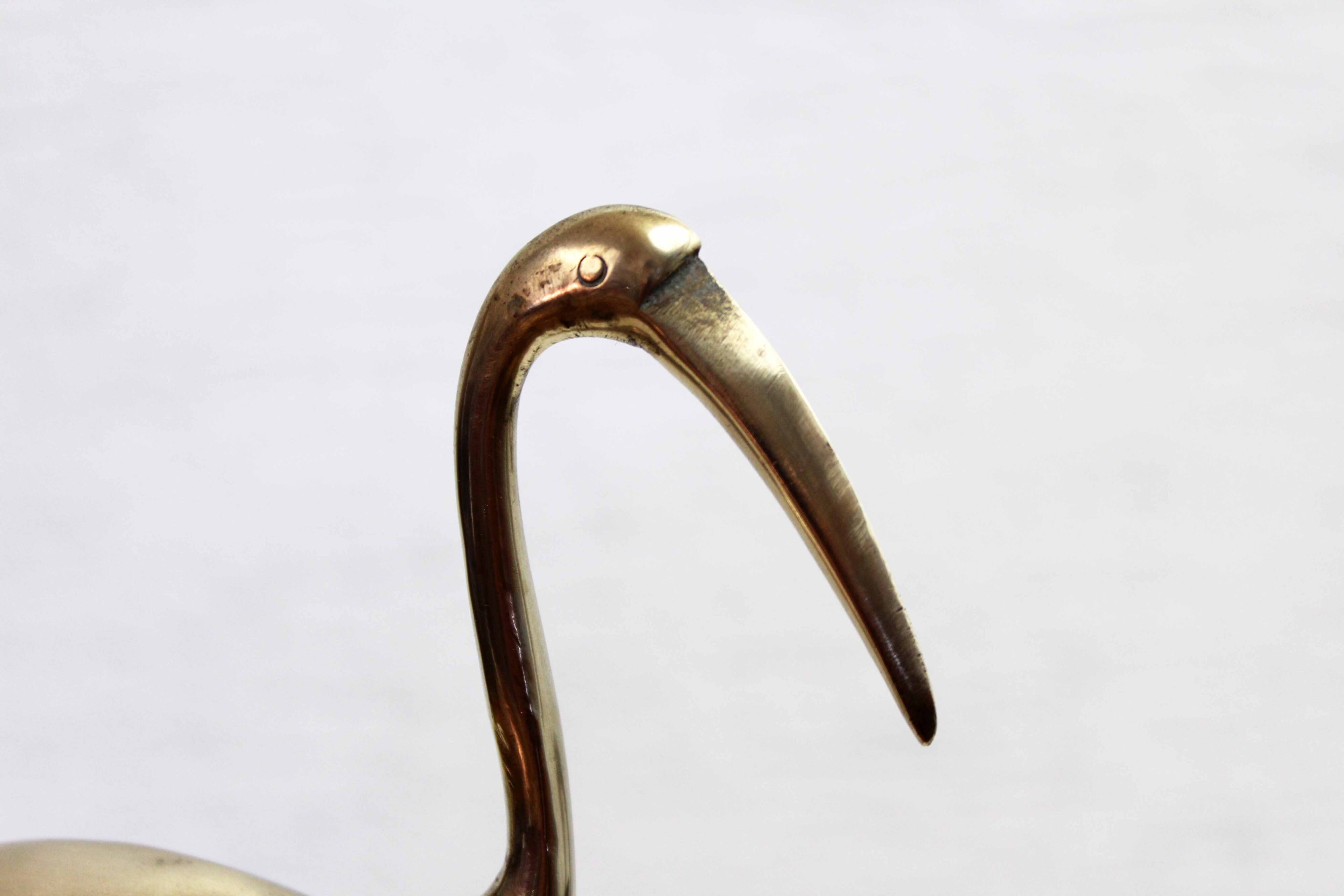 Vintage brass bird