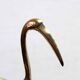 Vintage brass bird