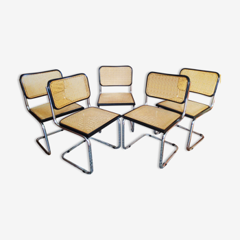 Lot of 5  chairs b32 Marcel Breuer