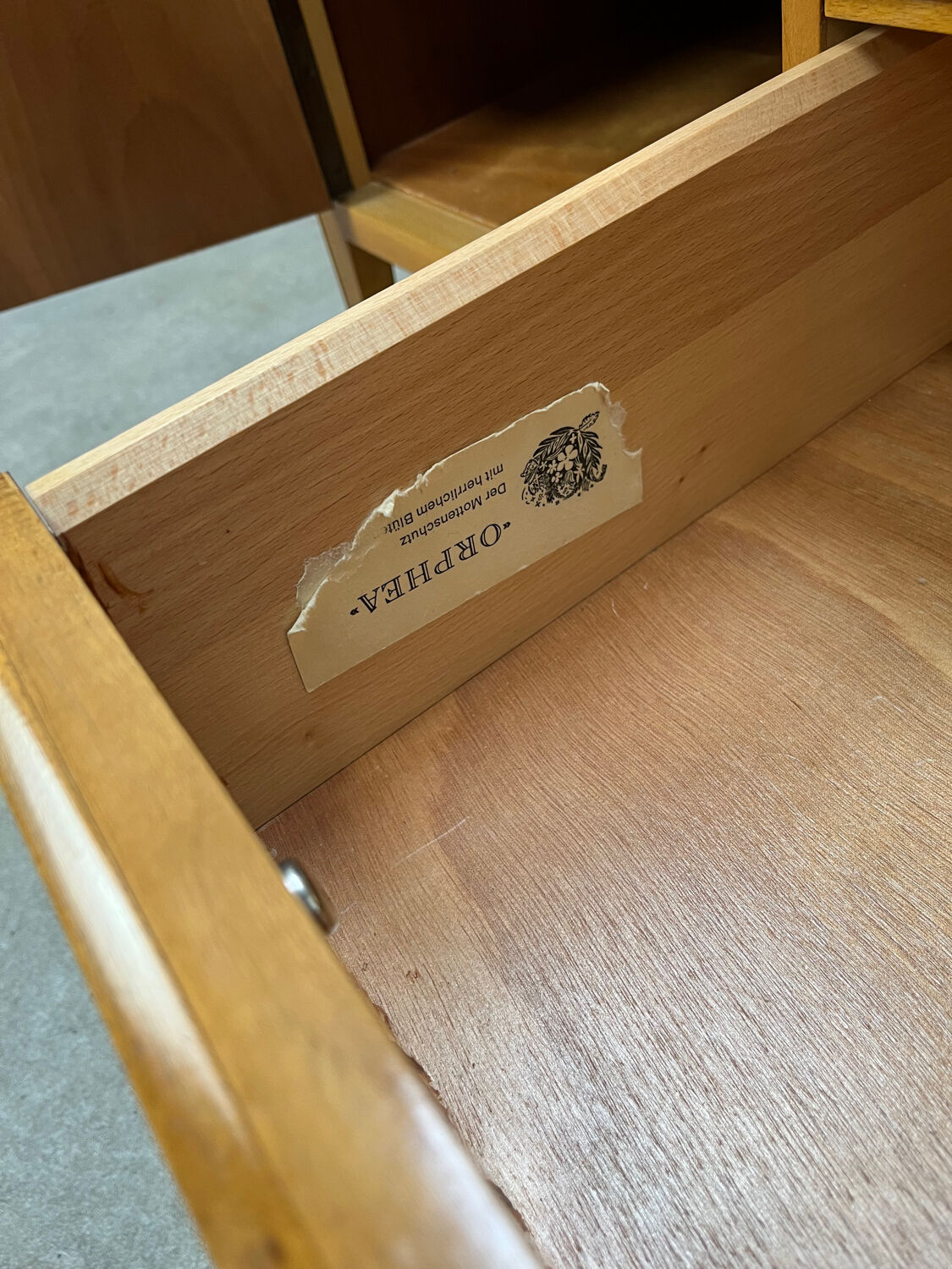 Enfilade vintage années 60, meuble télé