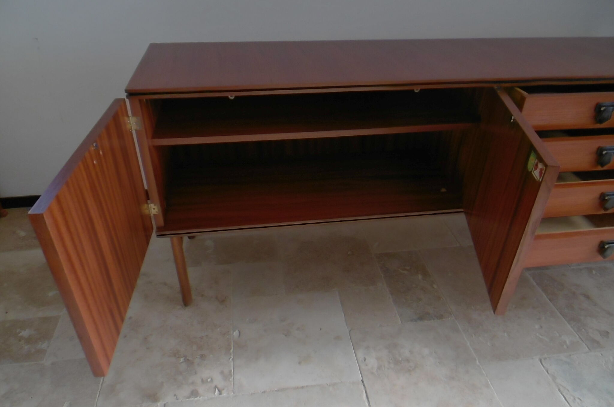 French teak sideboard years 50/60 Gimso